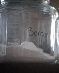 Borax to clean coffeemaker