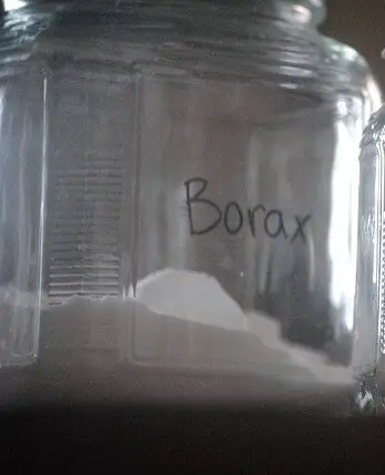 Borax to clean dehydrator tray
