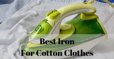 Best iron for cotton clothes