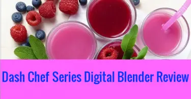 Dash Chef Series Digital Blender Review