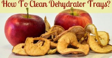 How to clean dehydrator tray