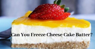Can you freeze cheesecake batter