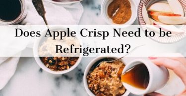 Does apple crisp need to be refrigerated