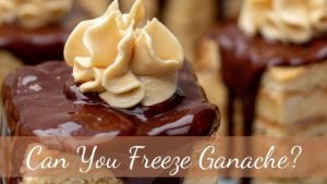 can you freeze Ganache