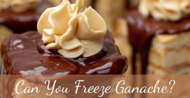 can you freeze Ganache