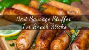 Best sausage stuffer for snack sticks