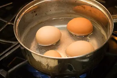 why reboil eggs