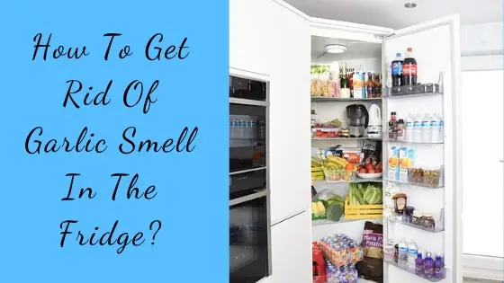 How to get rid of garlic smell in the fridge