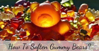 how to soften gummy bears