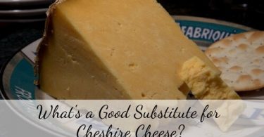 Substitute for Cheshire cheese