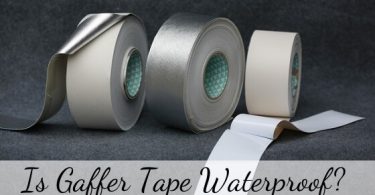 Is gaffer tape waterproof