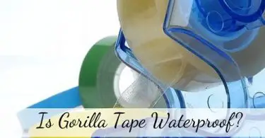 Is gorilla tape waterproof