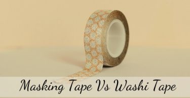 masking tape vs washi tape