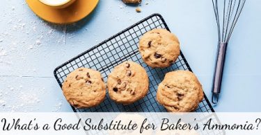 bakers ammonia substitute