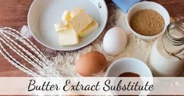butter extract substitute