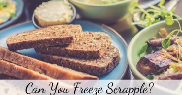 can you freeze scrapple