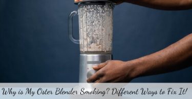 oster blender smoking