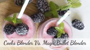 Cooks blender vs Magic bullet blender