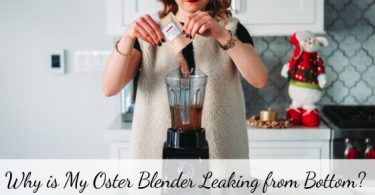 Oster blender leaking from bottom