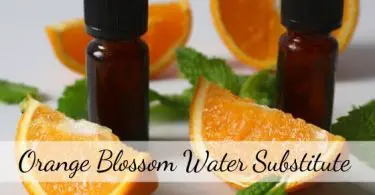 Orange blossom water substitute