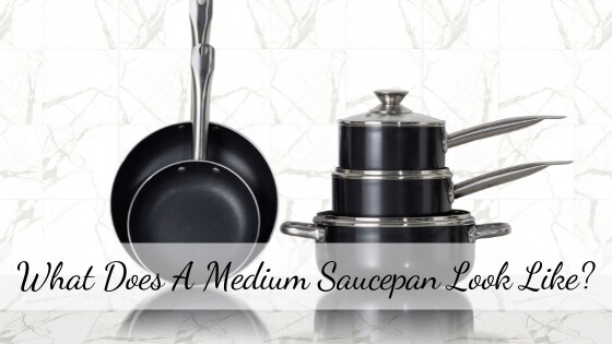 What does a medium saucepan look like