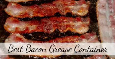 Best bacon grease container