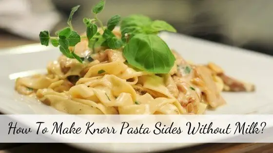 How to Make Knorr Pasta Sides Without Milk? - Top Home Apps