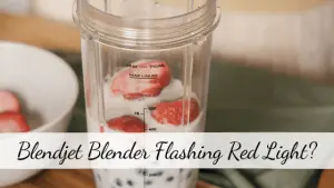 Blendjet Blender Flashing Red