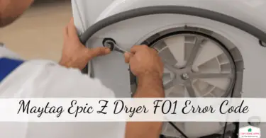 Maytag Epic Z Dryer F01 Error Code