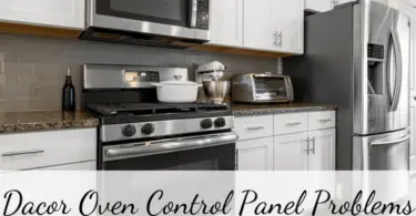 Dacor Oven Control Panel Problems