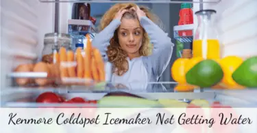 Kenmore Coldspot Ice maker Not Getting Water