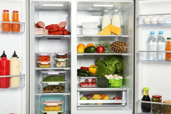 French Door Refrigerator door organization